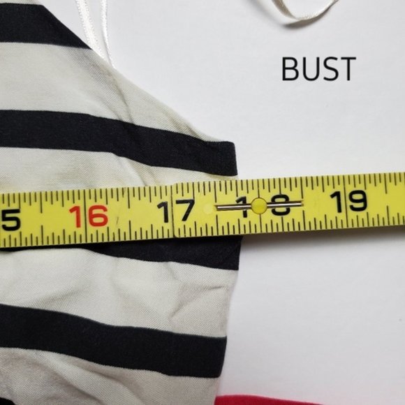 Elle Sleeveless Dress Striped with Floral - Picture 3 of 7